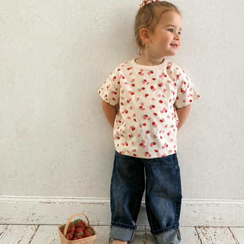 strawberry tee