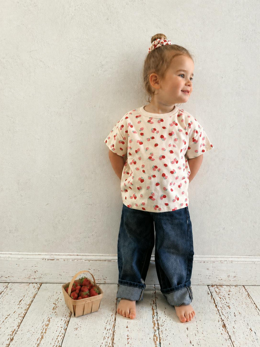 strawberry tee