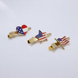 Star Spangled Hair Clips (Set of 3)
