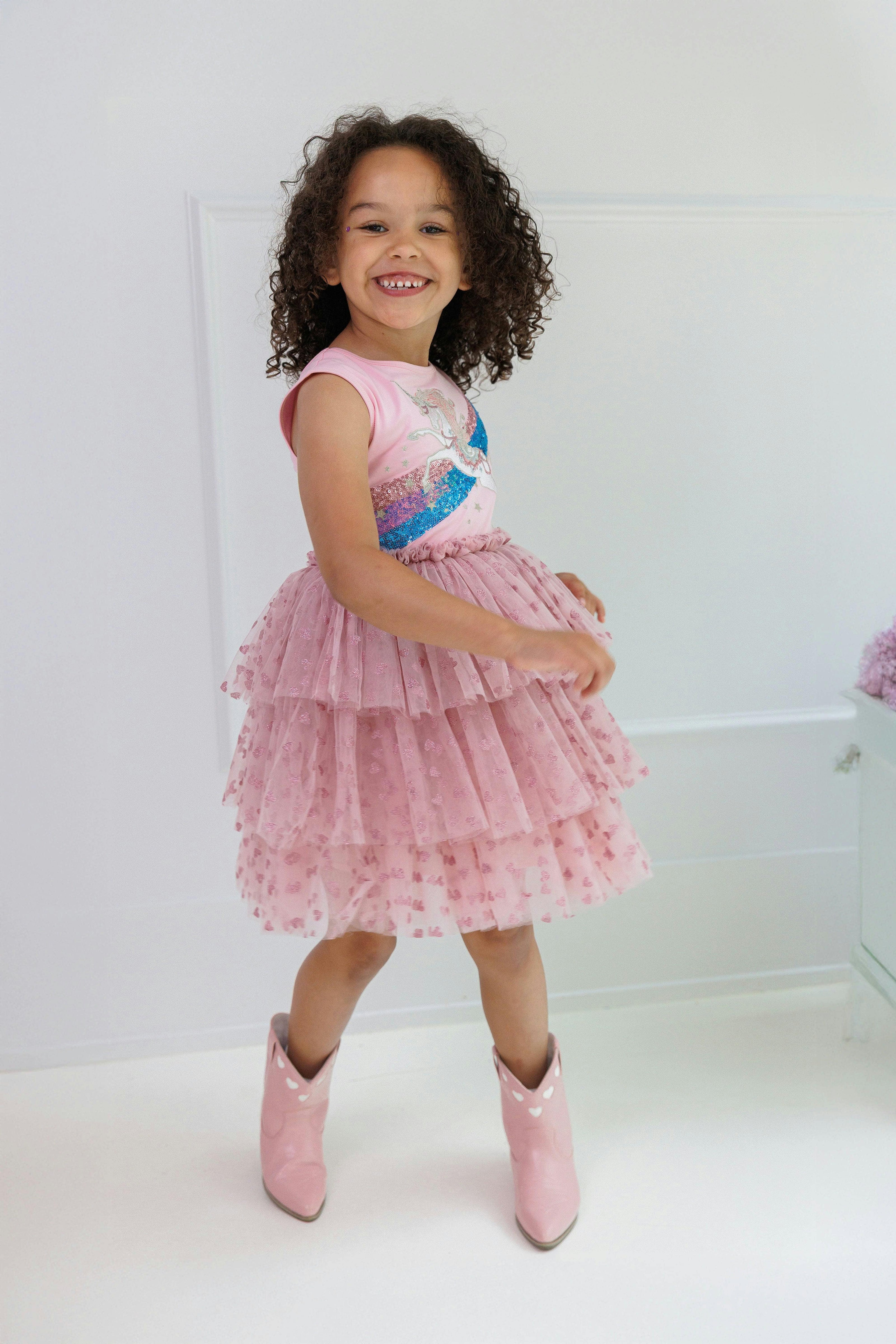 Sleeveless Tired Tutu Dress