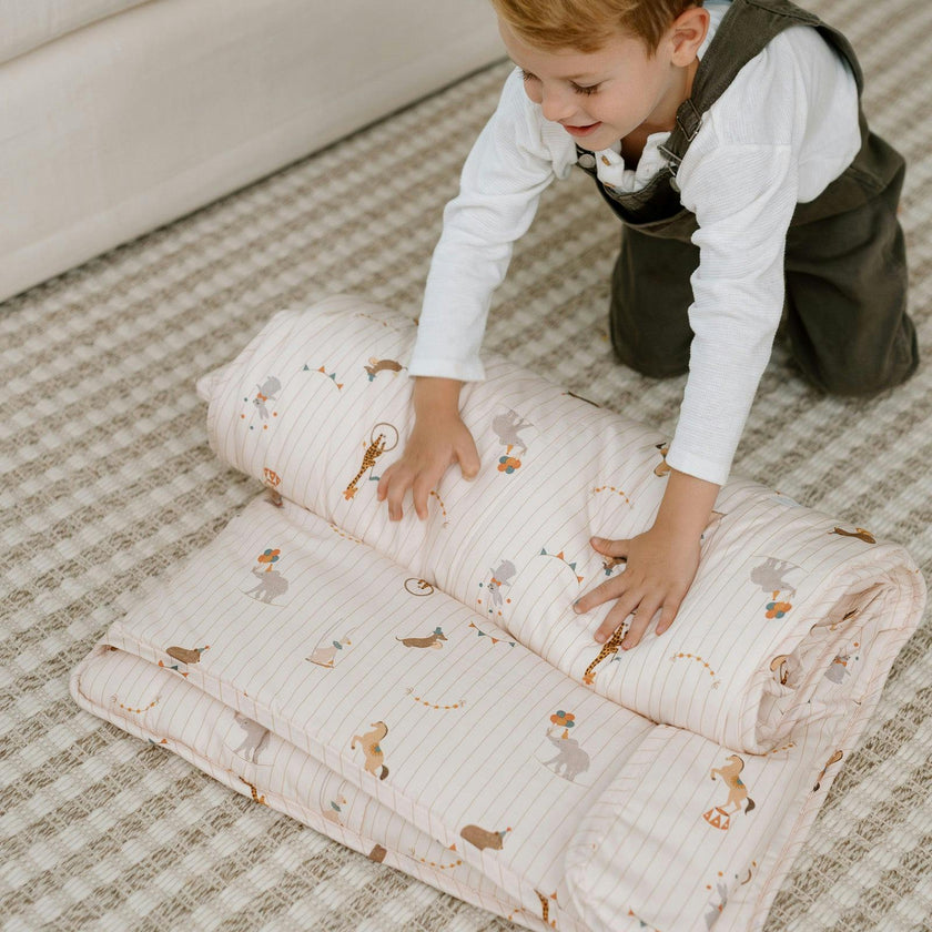 Dreamy Animal Organic Nap Mat