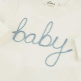 "baby" Fog Embroidered 2pc Set