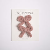 Knitted Bows in Stardust
