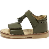 Flo Tassel Sandal, Green