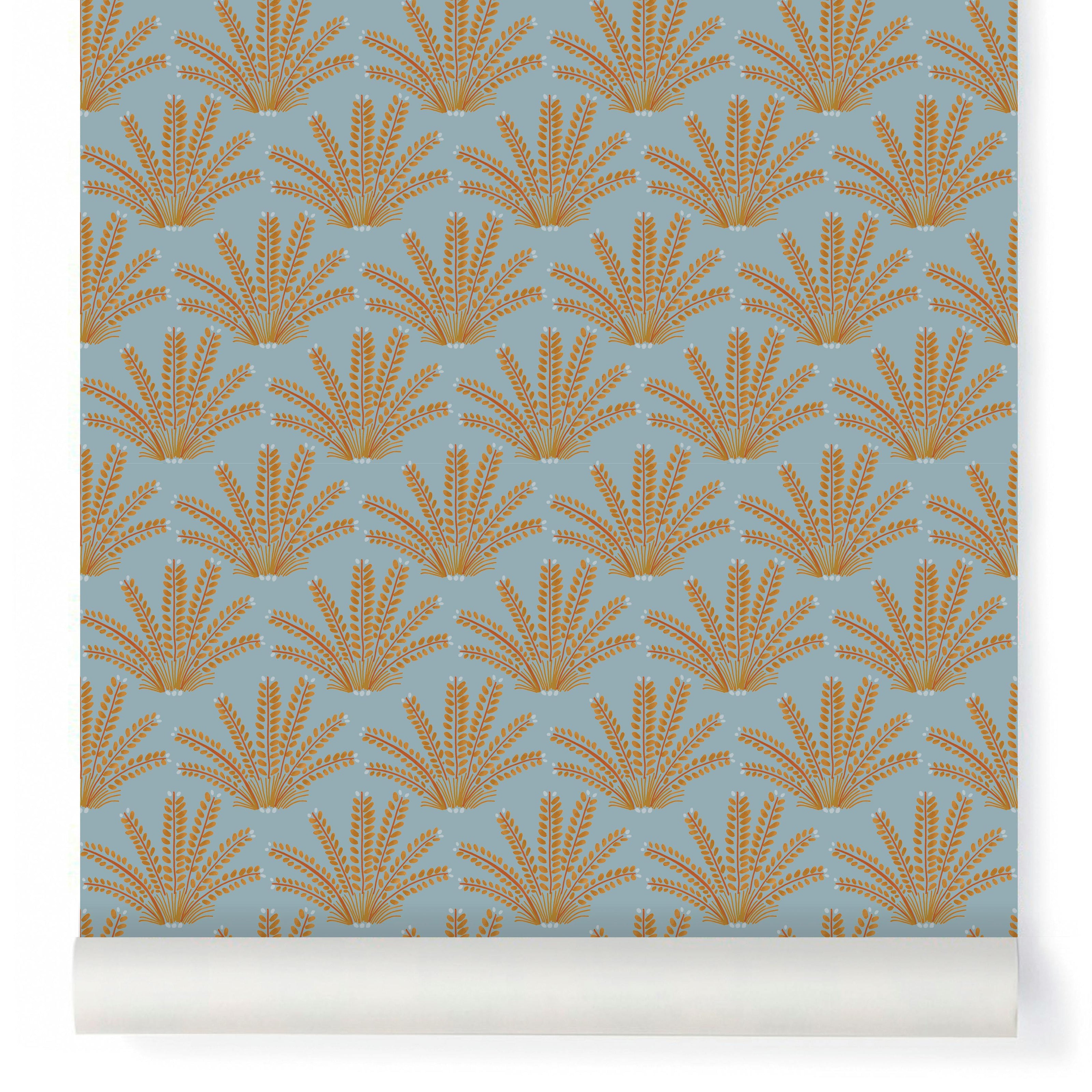 Papier peint MARACAS coloris Caramel