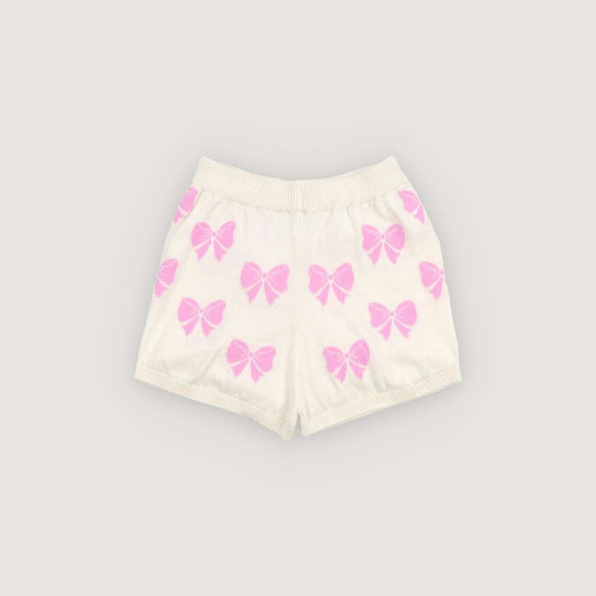 Pinpilin Short Pink Lavander Bow