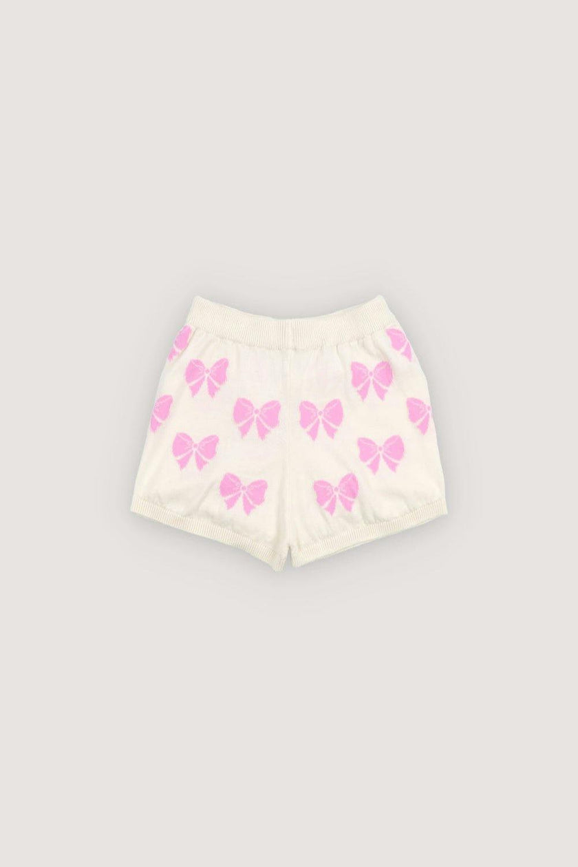 Pinpilin Short Pink Lavander Bow