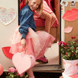 Pink Heart Suitcases