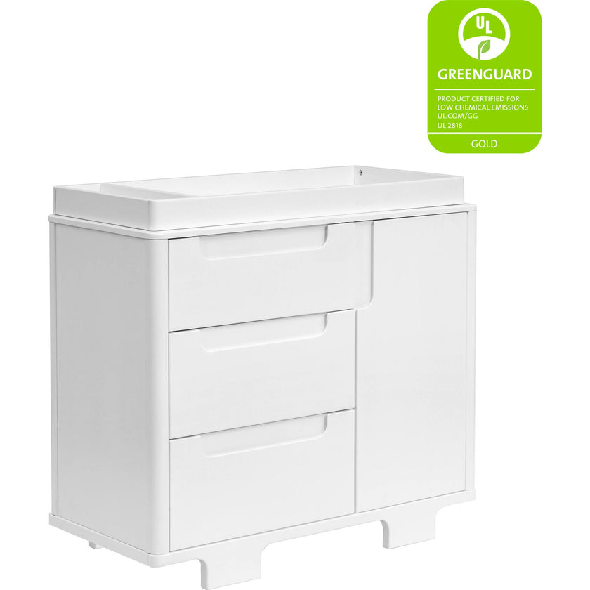 Yuzu 3-Drawer Compact Changer Dresser with Removable Changing Tray (41")