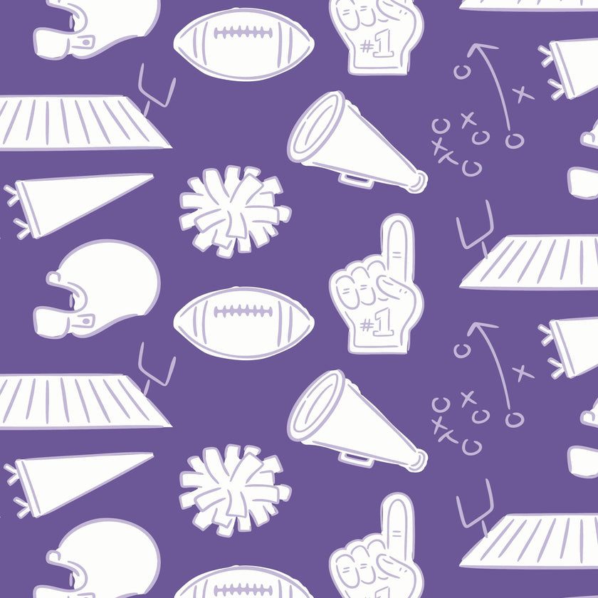 Grayson Pajama Pant Set - Pep Rally Purple