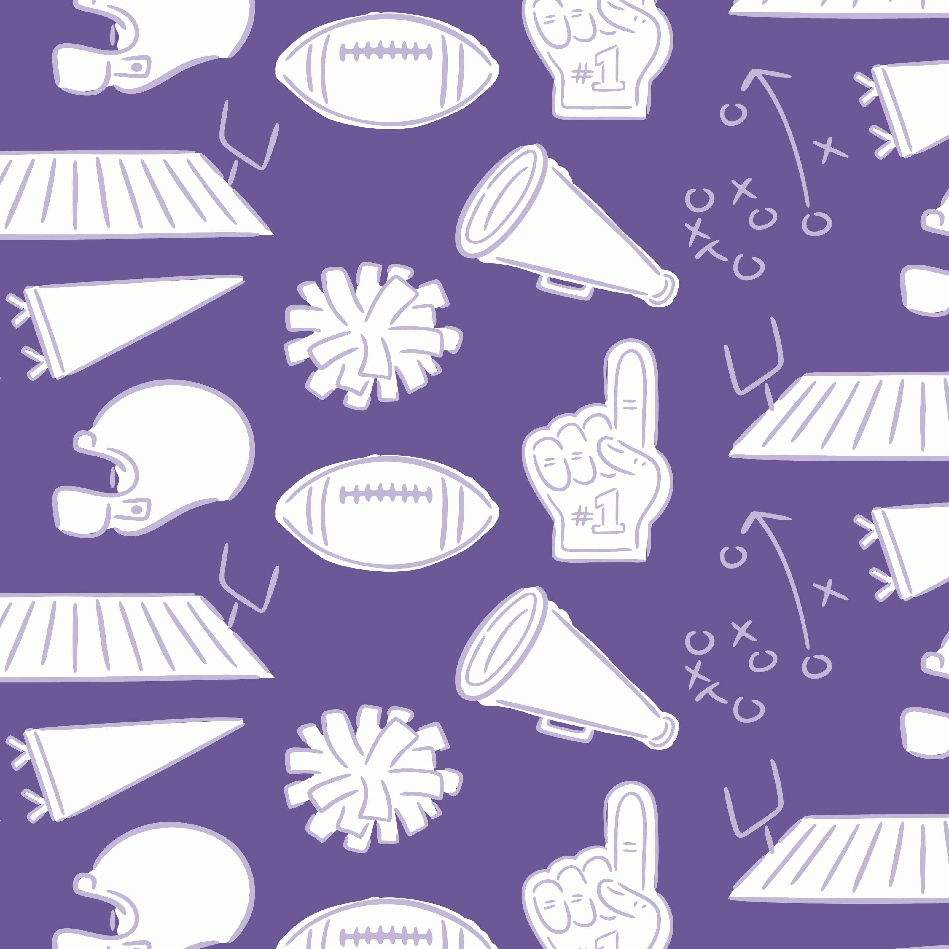 Charles Boys' Short Set - Pep Rally Purple