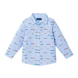 Kids Blue Chambray Buttondown Shirt