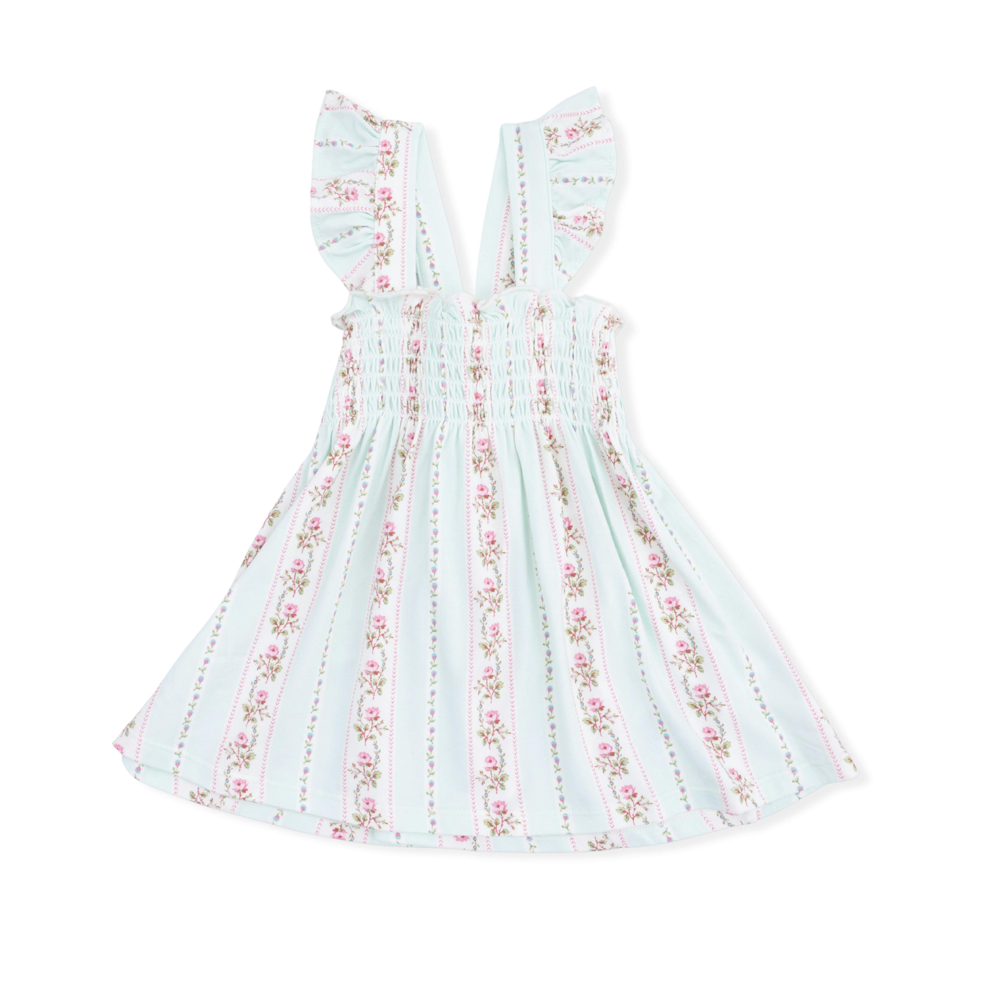 Antoinette Stripe - Smocked Top with Bloomer