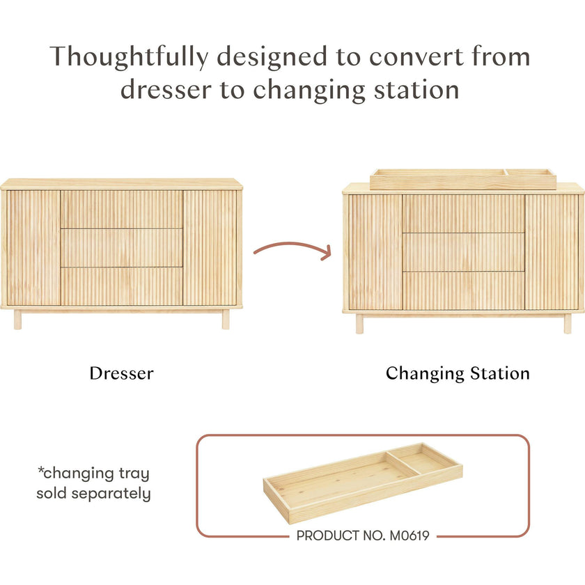 Pogo Tambour Assembled Dresser