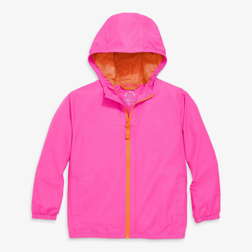 Kids packable windbreaker