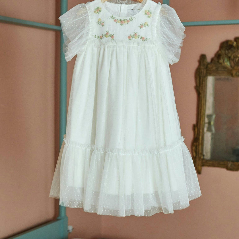 Ivory Primrose Ceremony Girl Dress
