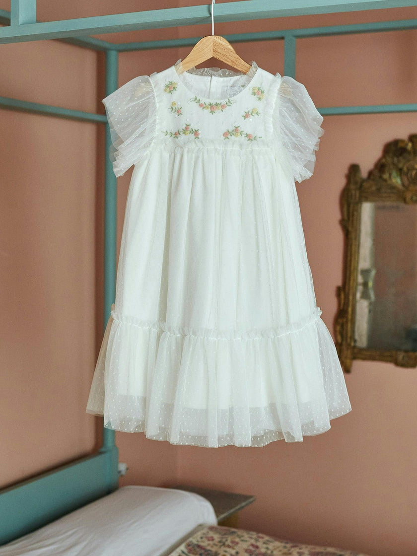 Ivory Primrose Ceremony Girl Dress