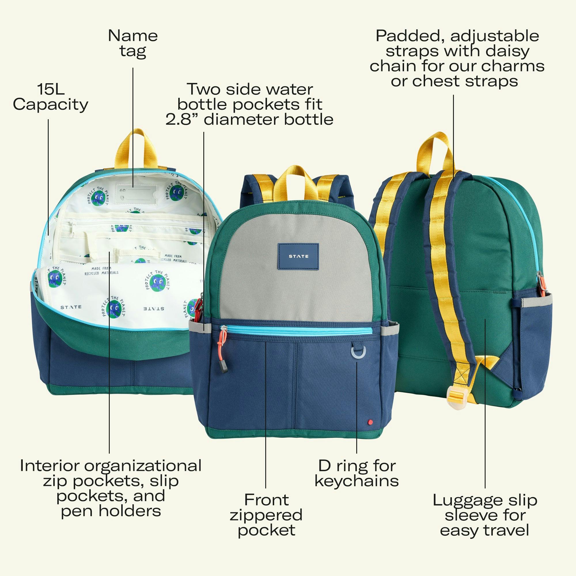 Kane Backpack, Stripe