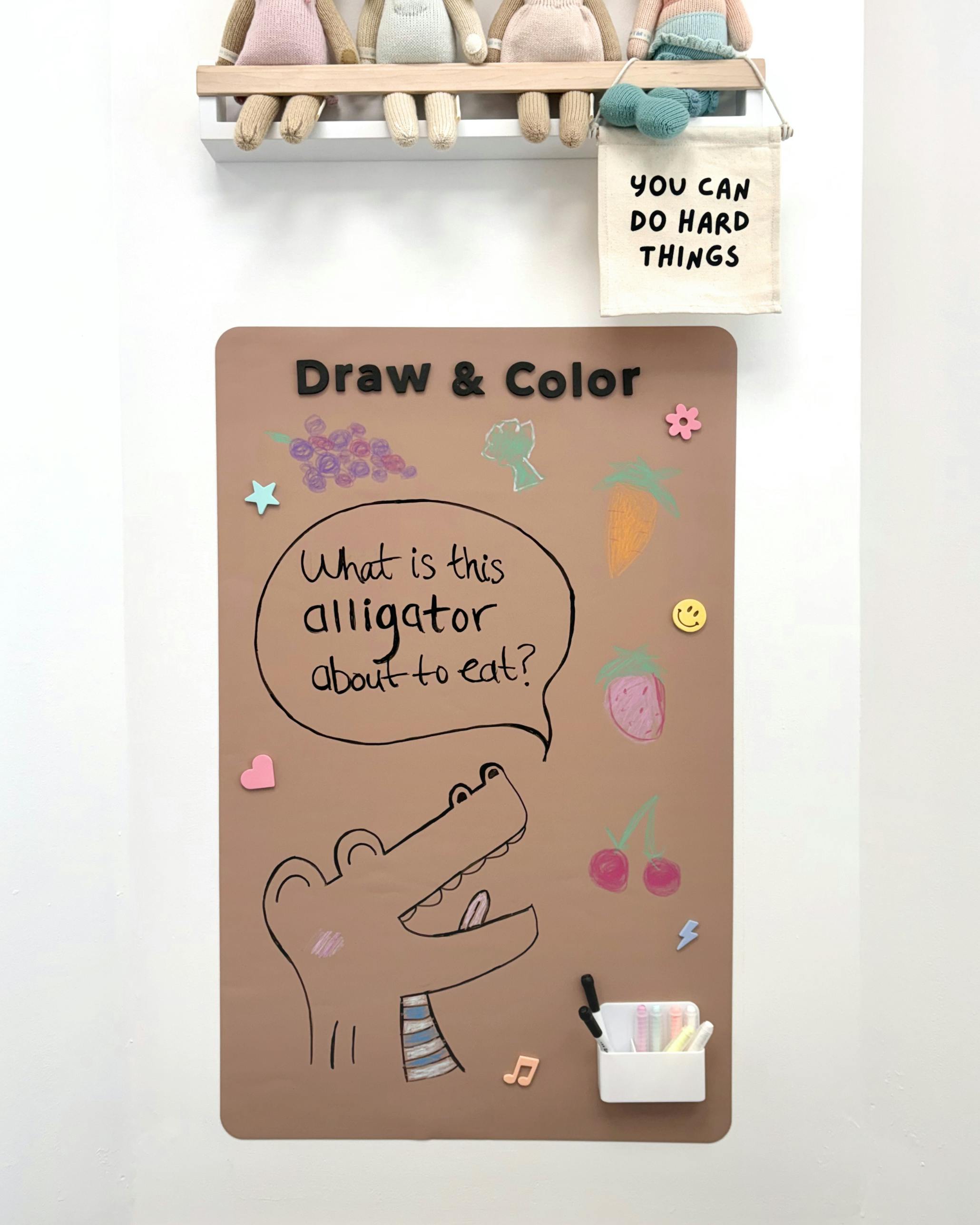 Mushroom Chalk Crayons for Magic Playwall