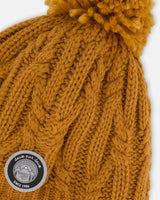 Lined Winter Hat with Pompom
