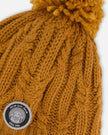 Lined Winter Hat with Pompom