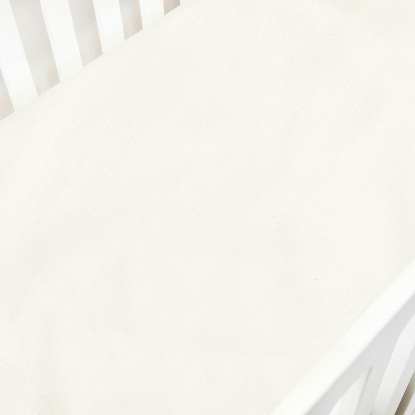 Solid Plain Crib Sheet