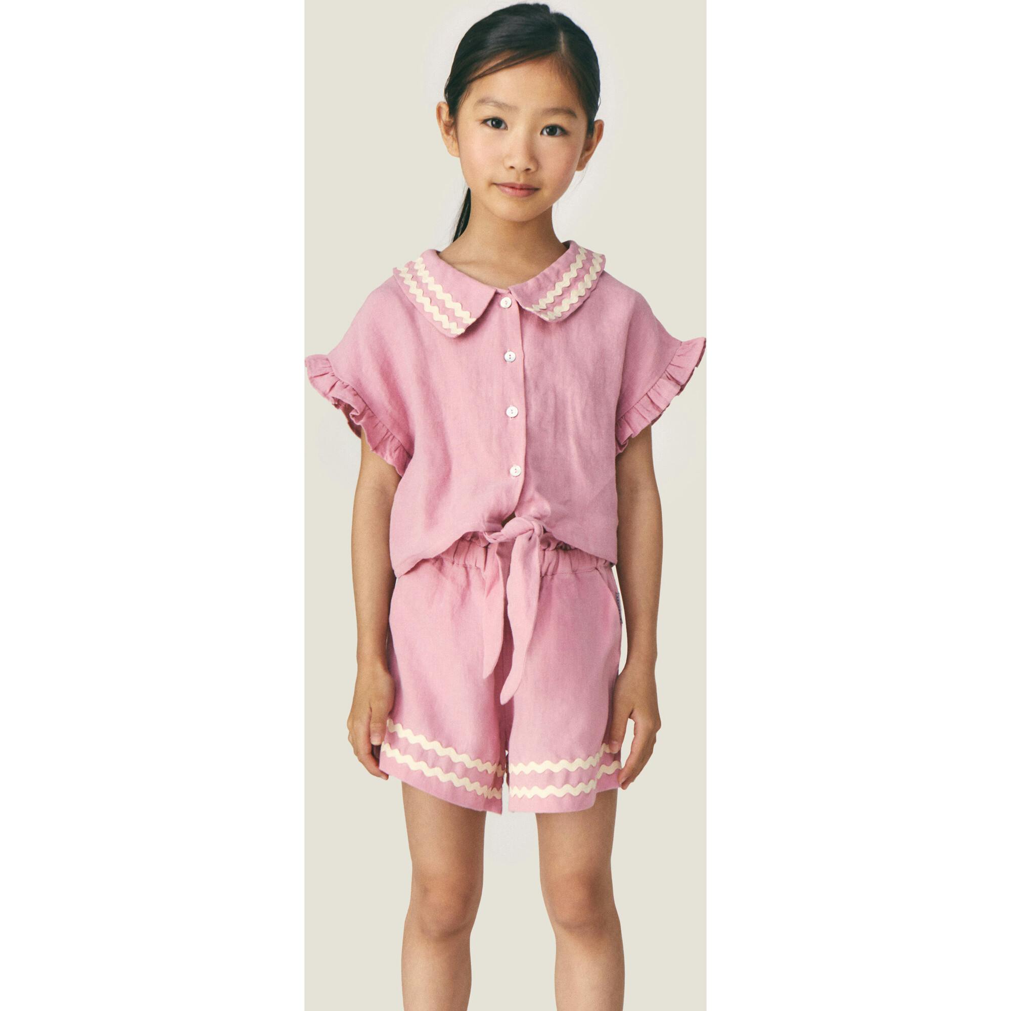 Mipounet SS26 Isaline Linen, Pink