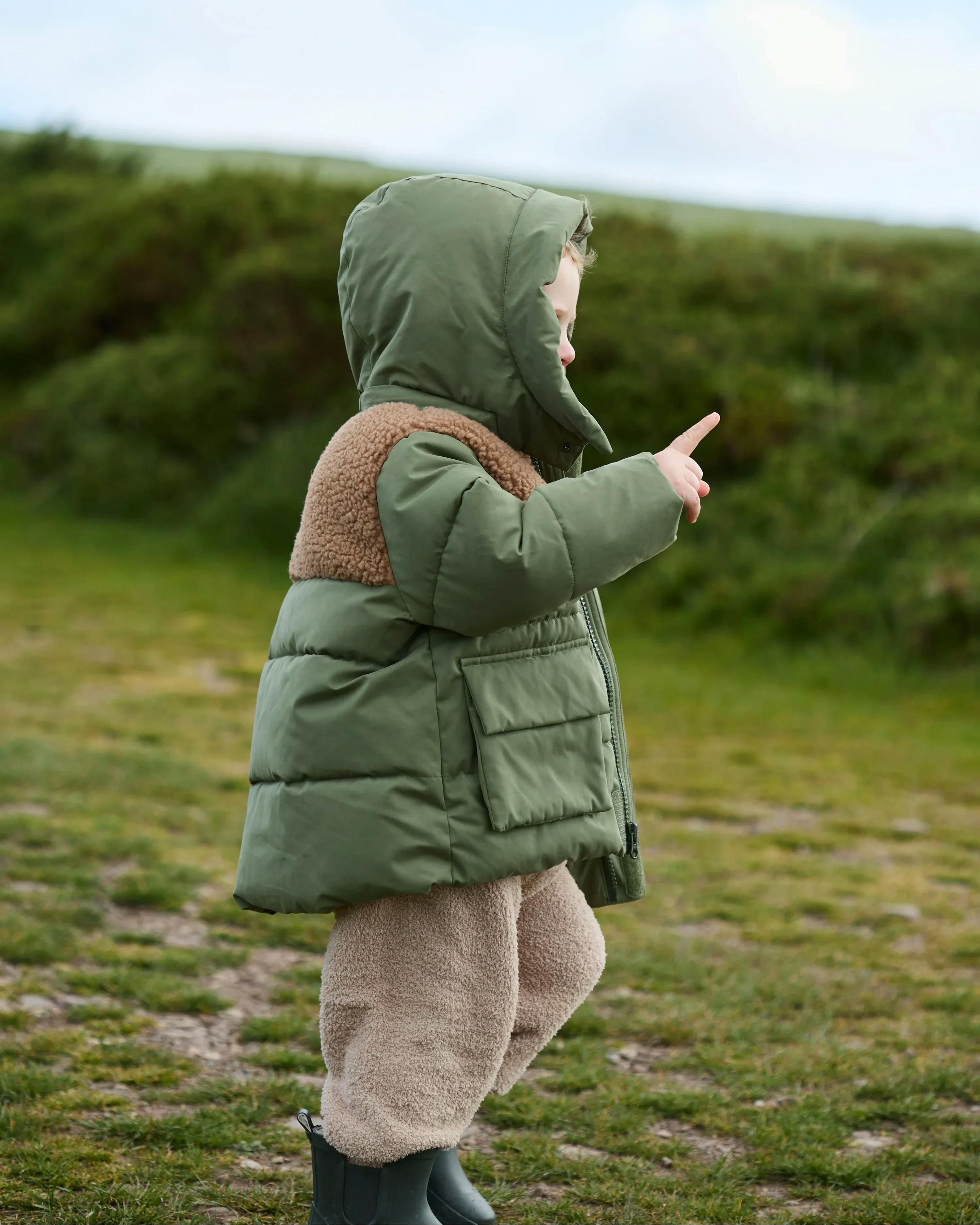 Puffer Jacket • Benji Appliqué