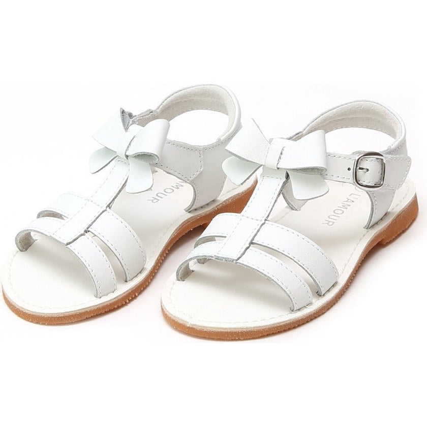 Janie T-Strap Bow Sandal