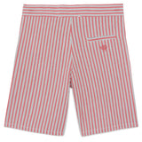 TARTINE ET CHOCOLAT Striped Cotton Shorts - Rouge