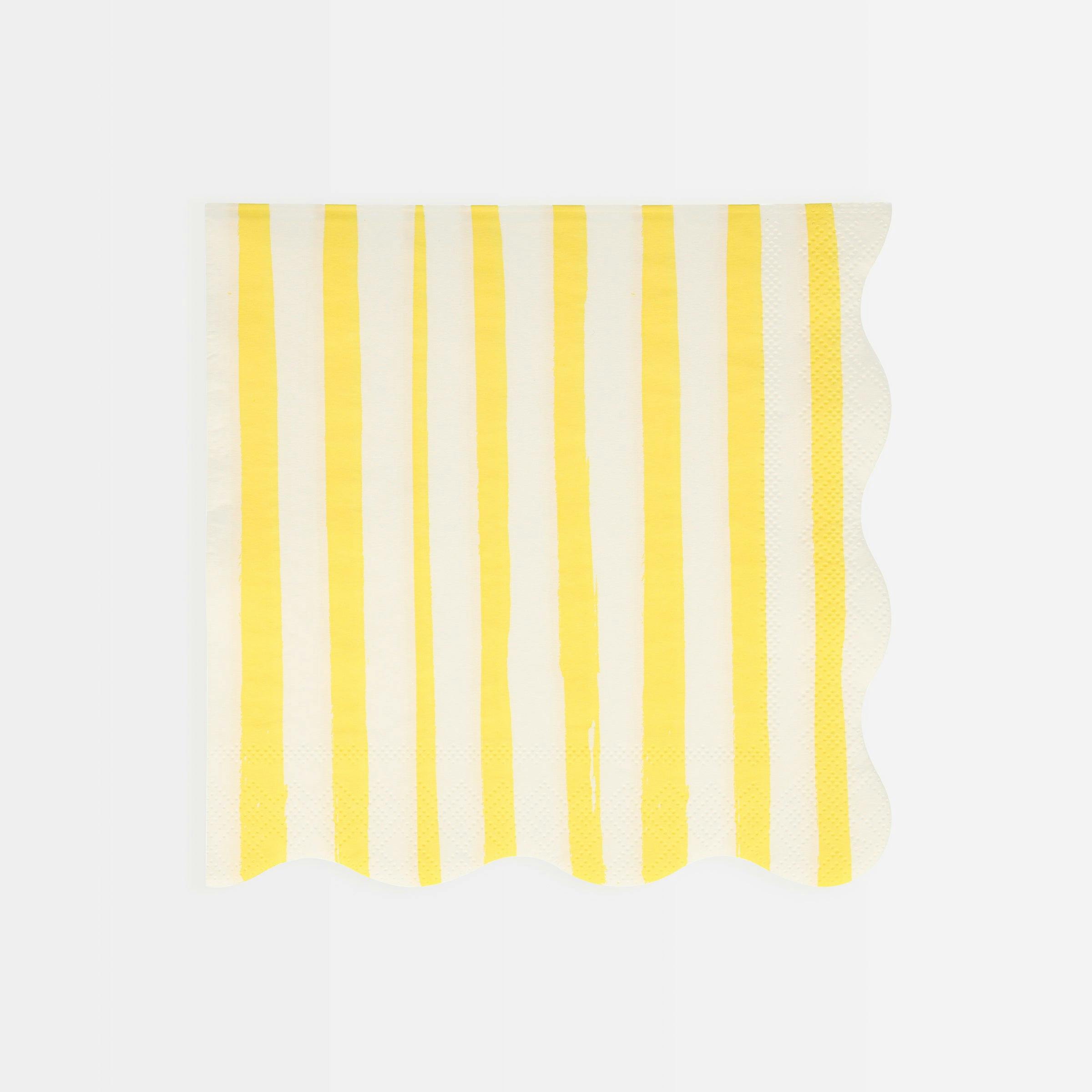 Mixed Stripe Large Napkins
