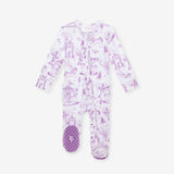 Babette Footie Ruffled Zippered One Piece