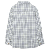 Plaid Long Sleeve Button-Down Shirt