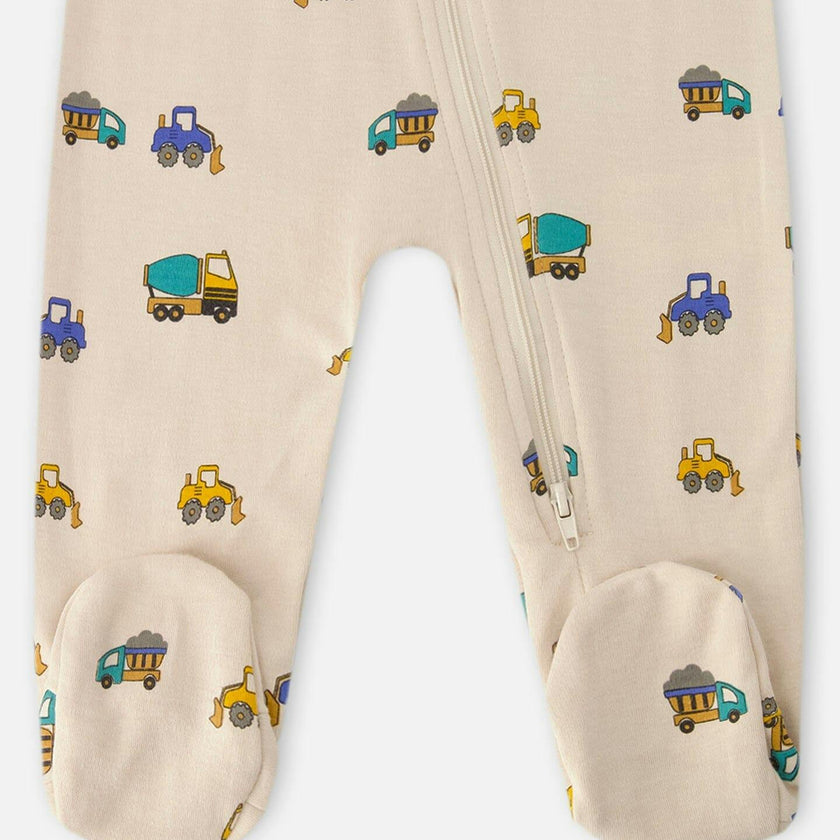Organic Cotton Baby One-Piece Pajamas