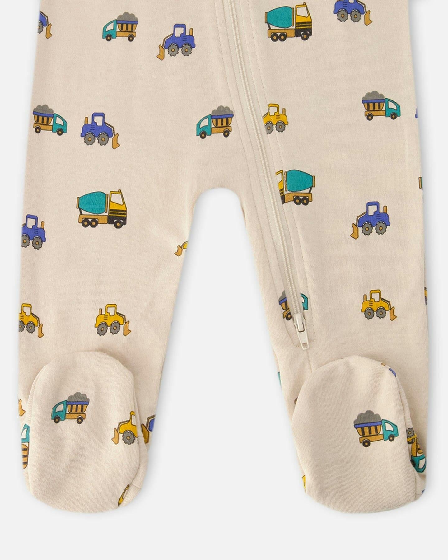 Organic Cotton Baby One-Piece Pajamas