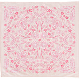 Pink Floral Cowgirl Bandana