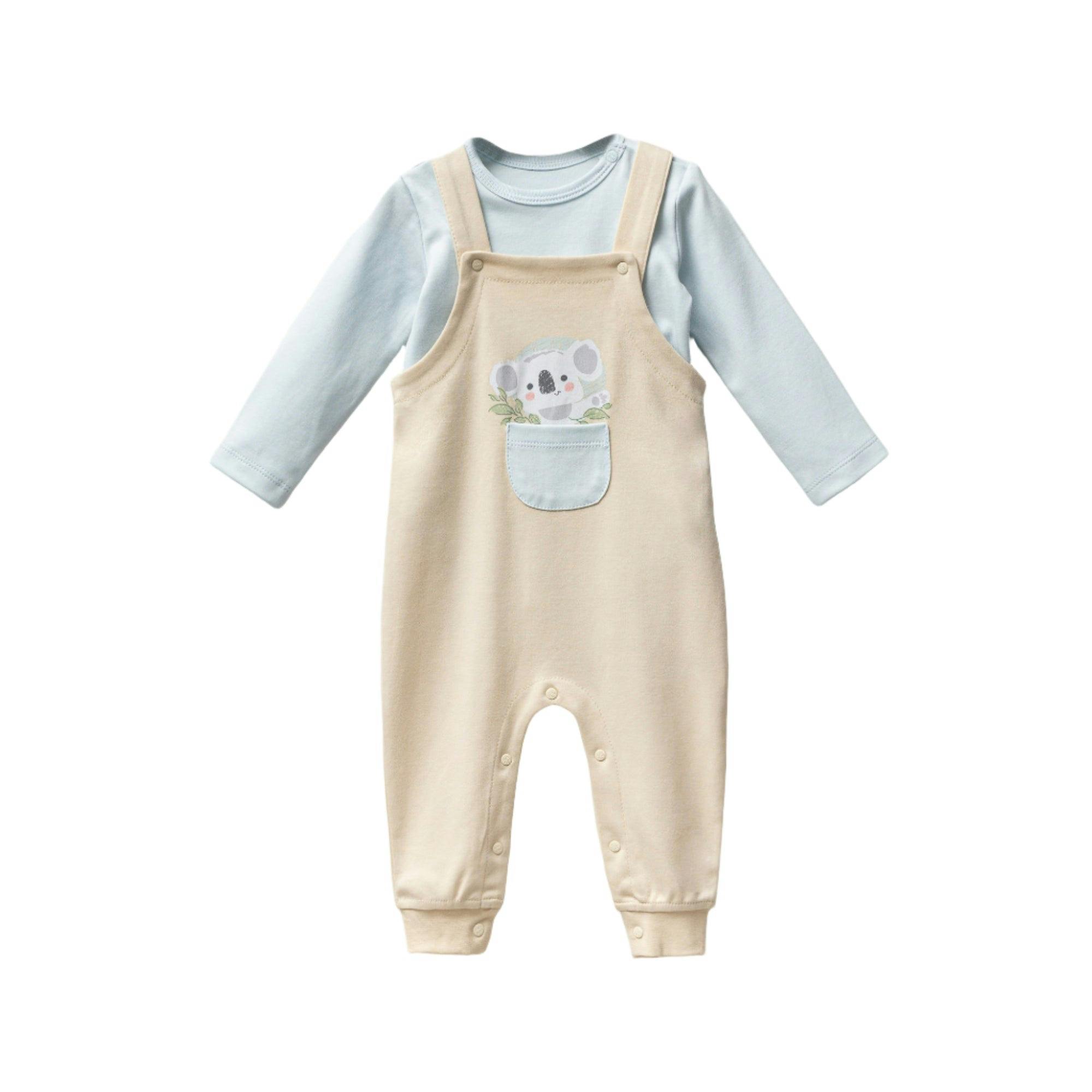 Beige Koala One-Piece Set