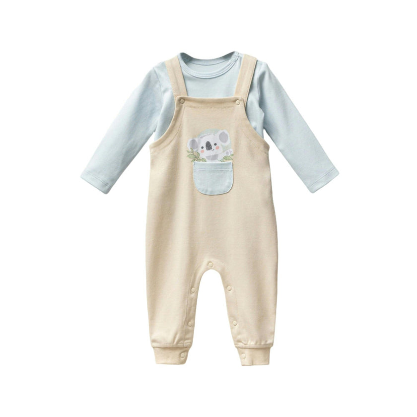Beige Koala One-Piece Set