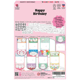 Happy Birthday Card & Sticker Kit