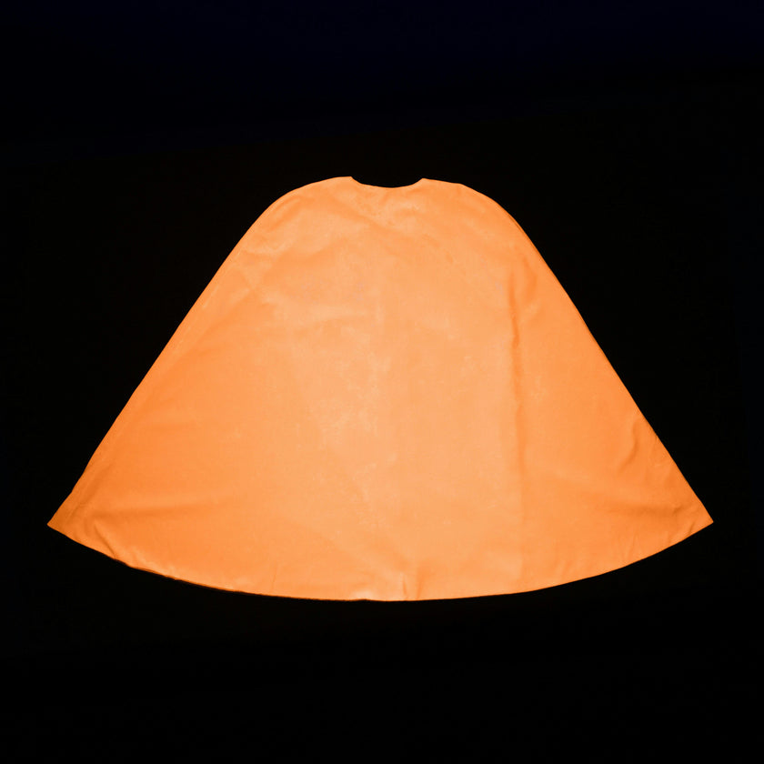 Jr Star Orange Glow Child Cape