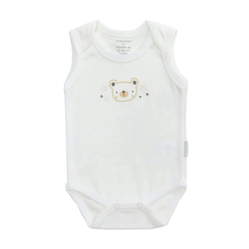 White 2pc LWB Bodysuit Set