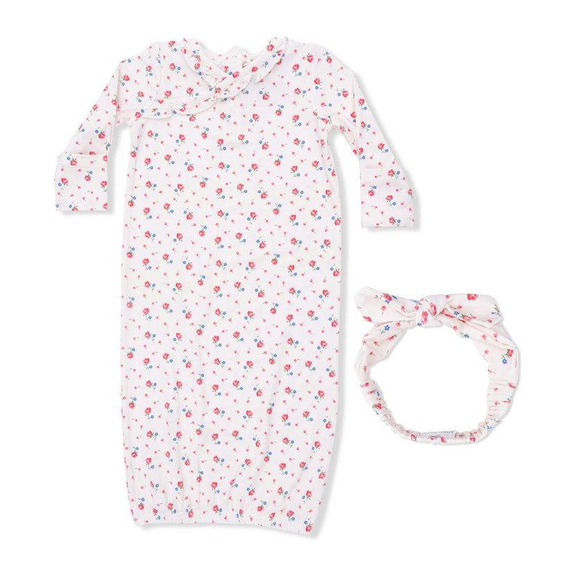 Joli Rosette - Kimono Gown & Knot Headband