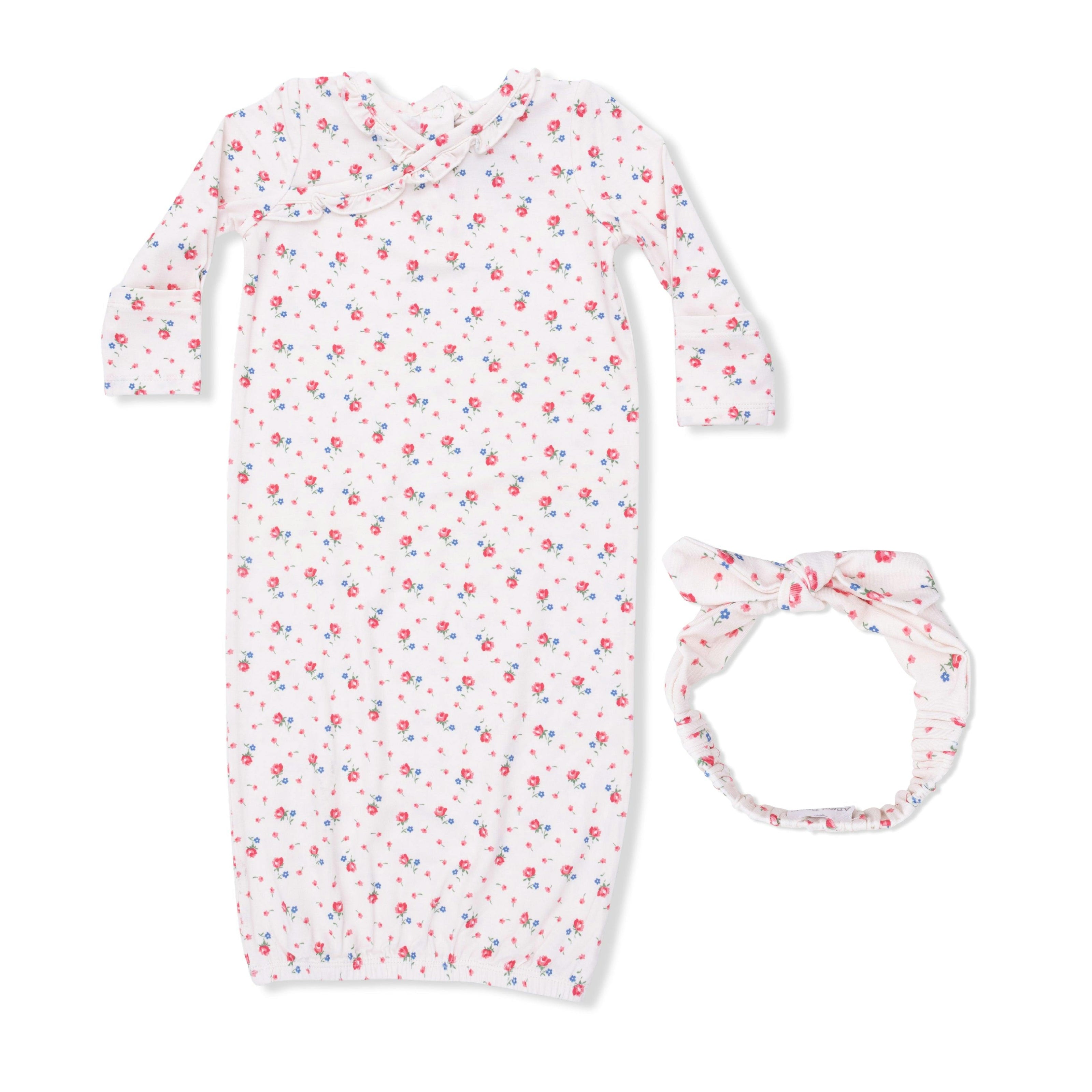 Joli Rosette - Kimono Gown & Knot Headband