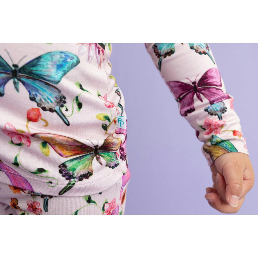 Watercolor Butterfly Classic Pajama Set