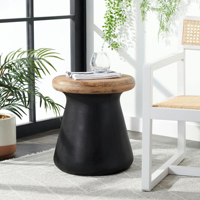 Indoor & Outdoor Button Accent Stool