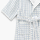 Picnic Gingham Bathrobe - Blue
