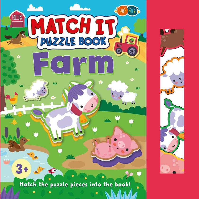 Match It Puzzle Book: Farm