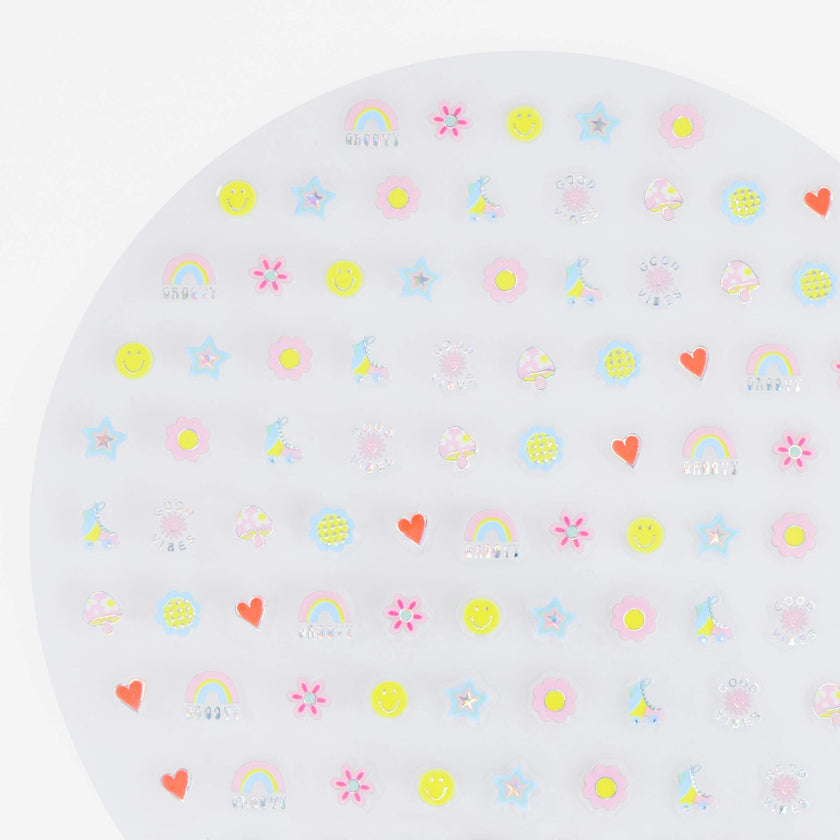 Groovy Nail Stickers