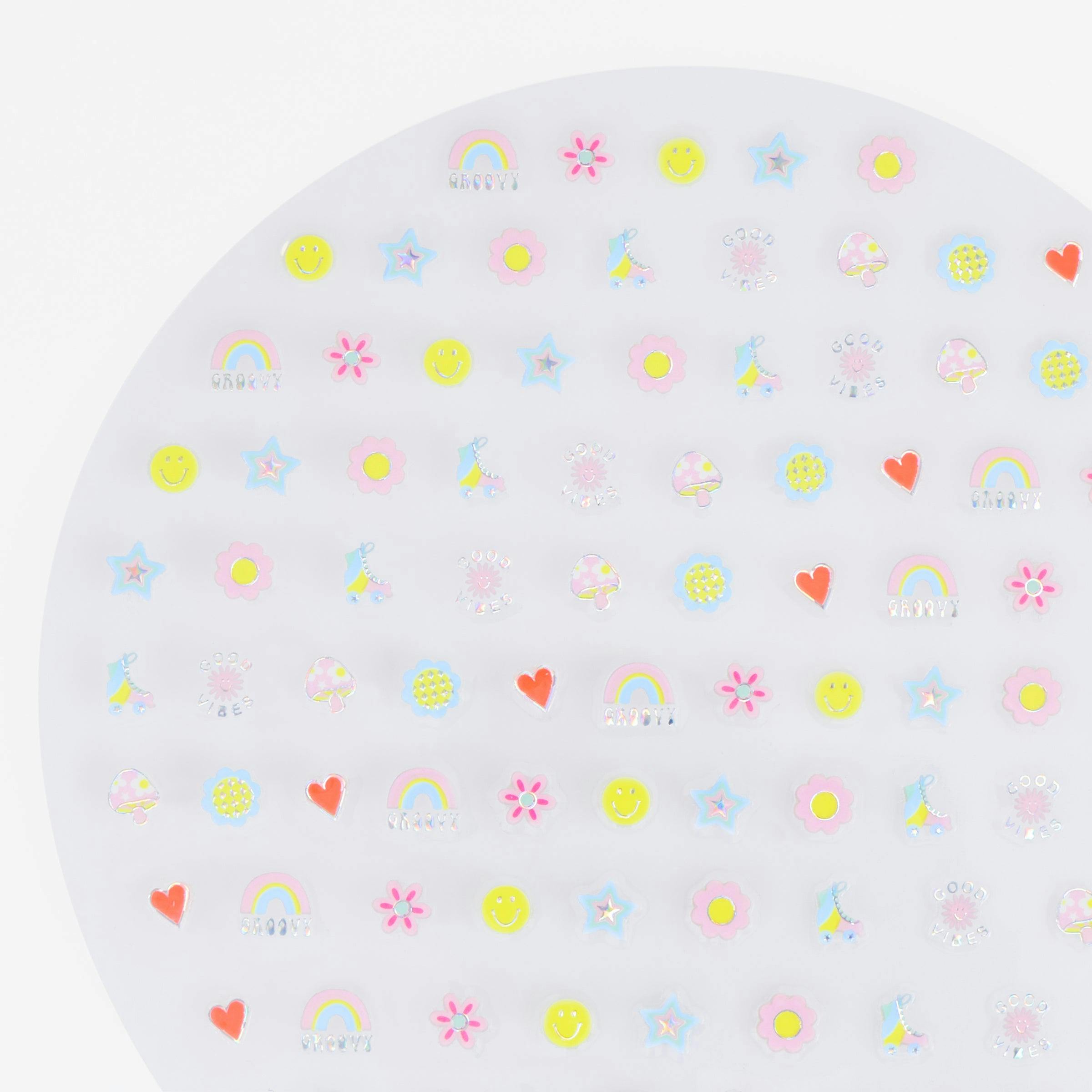 Groovy Nail Stickers