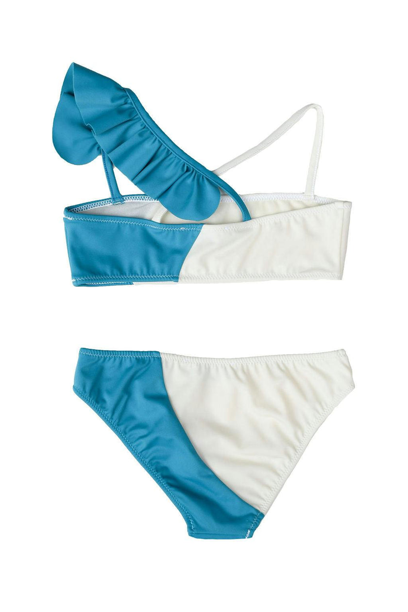 India Bikini Skyblue and Ivory